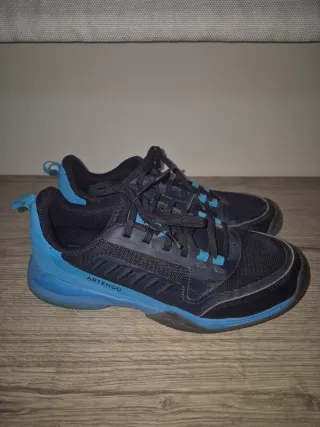 Zapatillas deportivas Artengo negras y azules n38