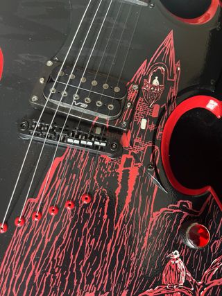 Samick elvira pintada a mano + maleta y accesorios