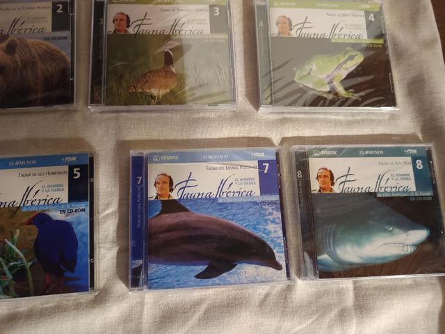 Colección 12 CD Fauna Ibérica Félix Rodríguez
