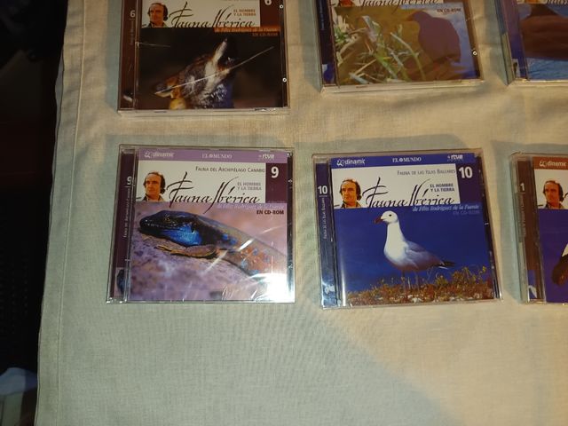 Colección 12 CD Fauna Ibérica Félix Rodríguez