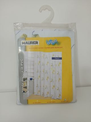 Tenda Doccia Maurer PVC 240x200 cm + Ganci
