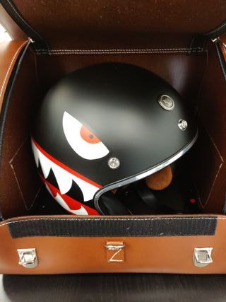 Maleta Baúl Cuero Moto/Scooter