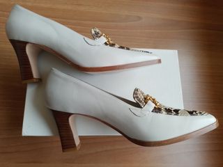 Miss Amerino Ghiaia Scarpe Donna N.39 NUOVE