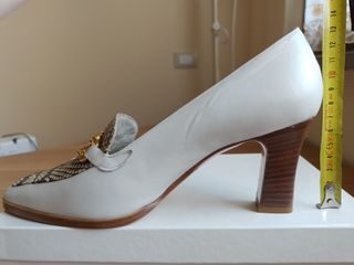 Miss Amerino Ghiaia Scarpe Donna N.39 NUOVE