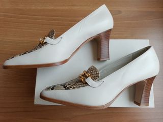 Miss Amerino Ghiaia Scarpe Donna N.39 NUOVE