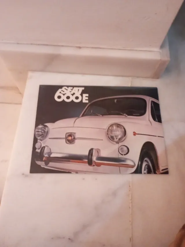 Folleto publicidad Seat 600E
