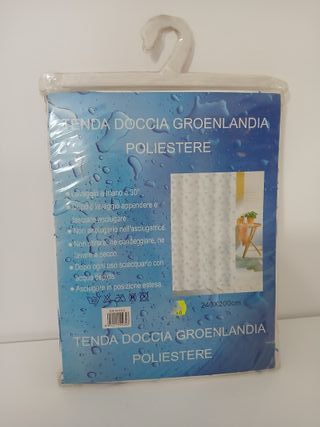 Tenda Doccia Groenlandia Poliestere 240x200cm