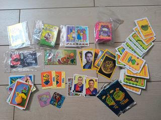 Lotto Figurine Card Vintage Varie Raccolte