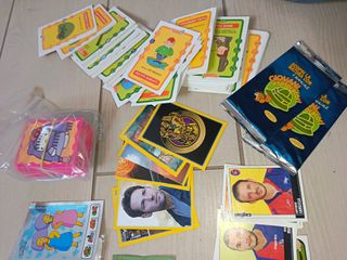 Lotto Figurine Card Vintage Varie Raccolte