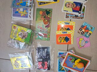 Lotto Figurine Card Vintage Varie Raccolte