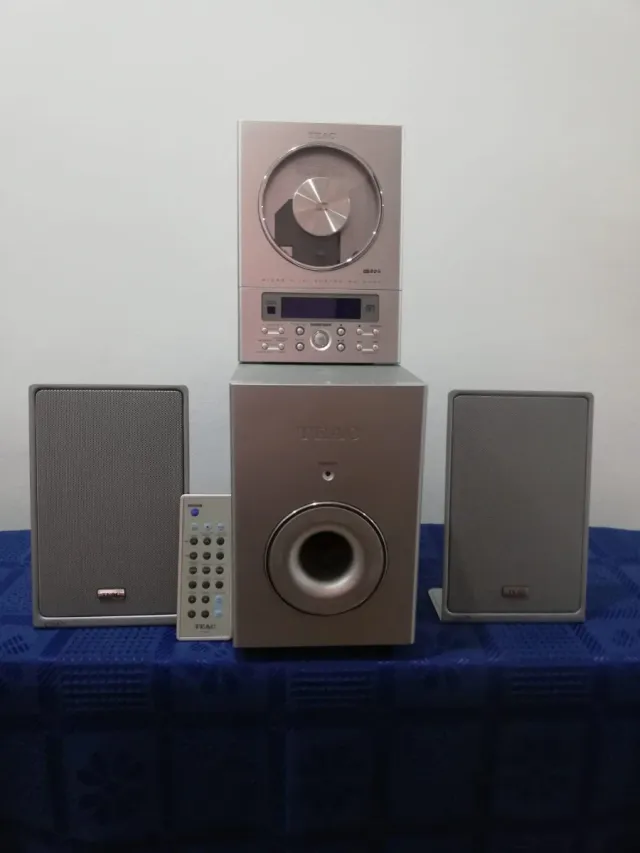 Equipo de música TEAC MC-DX30 Plata