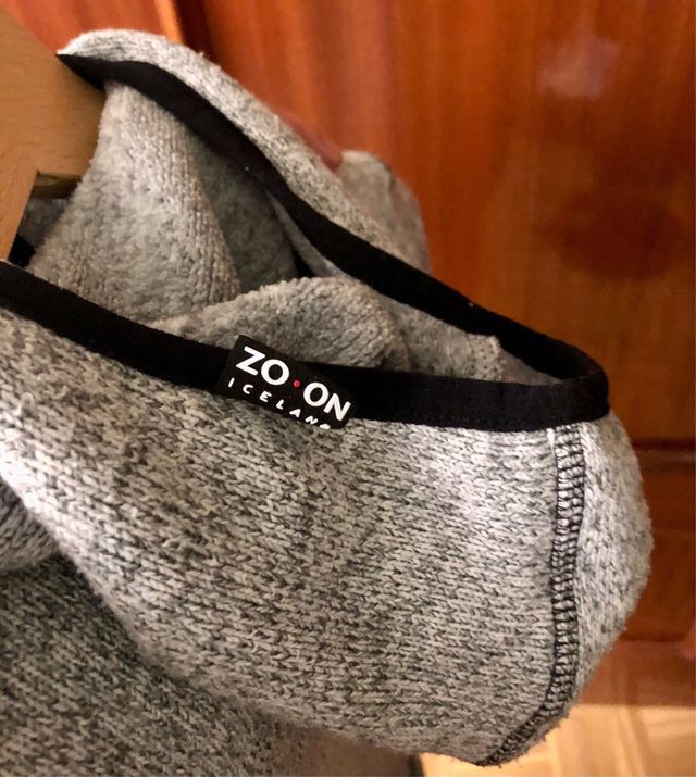 Chaqueta ZO-ON gris jaspeado