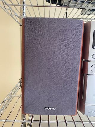 Minicadena Sony CMT-NEZ5 con altavoces