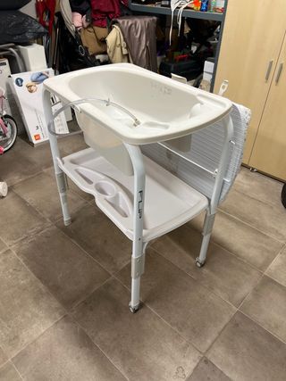 Bañera para bebé con soporte