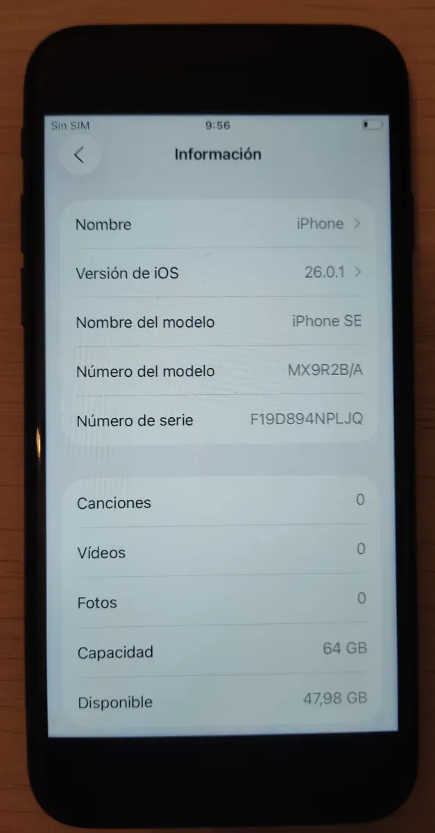 iPhone SE (2020) 64GB - ¡Intacto, Como Nuevo!