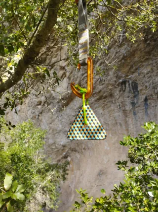 Multipresa portátil escalada triangular