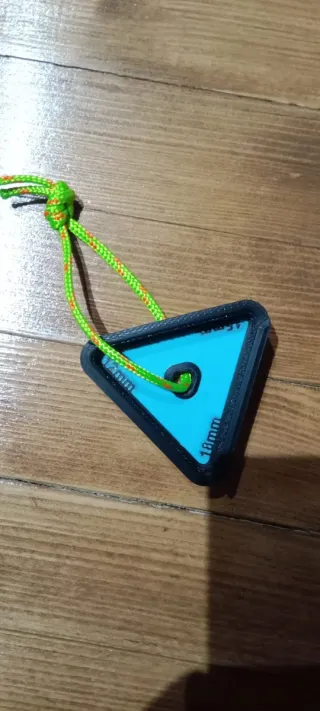 Multipresa portátil escalada triangular