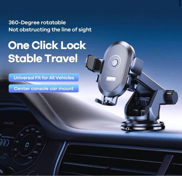 Supporto auto per telefono Remax con ventosa