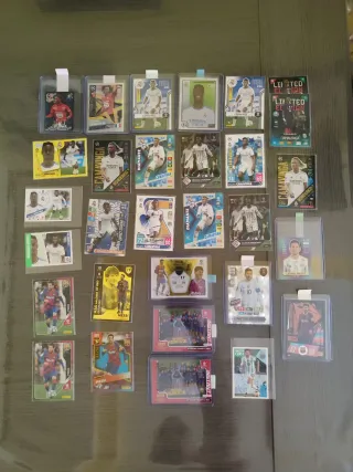 Lote cromos fútbol Camavinga y Messi