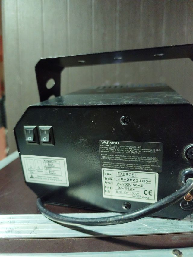 Jbsystem luz efecto verde