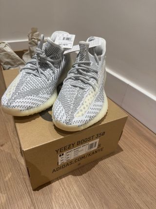 Adidas Yeezy Boost 350 V2 Gris/Blanco Talla 41