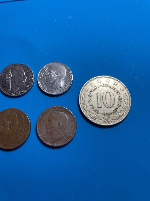 6 monete antiche in ottime condizioni