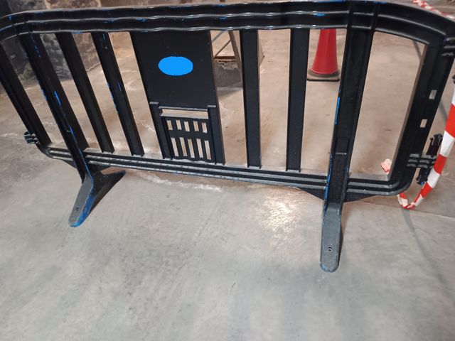 Lote 3 vallas construcción 1,96m