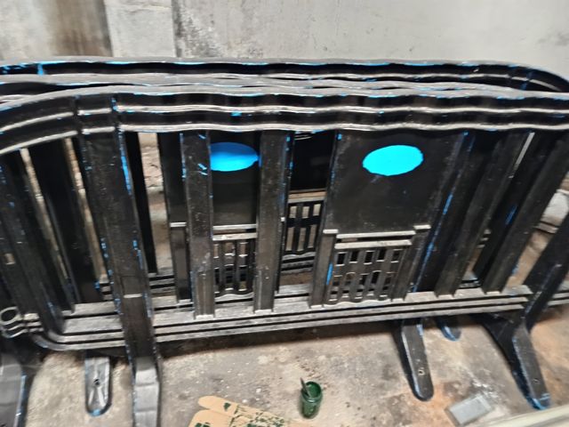 Lote 3 vallas construcción 1,96m