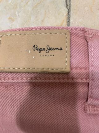 Falda vaquera Pepe Jeans rosa