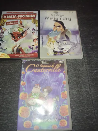 DVDs Infantis Usados