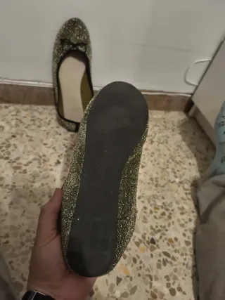 Manoletinas brillantes Primark Talla 42