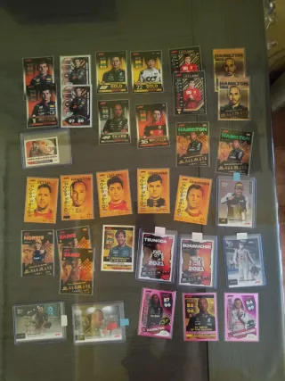 Lote de cromos F1 Lewis Hamilton