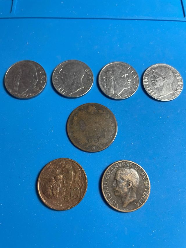 7 Monete Antiche Italiane