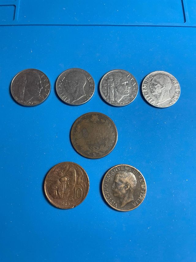 7 Monete Antiche Italiane
