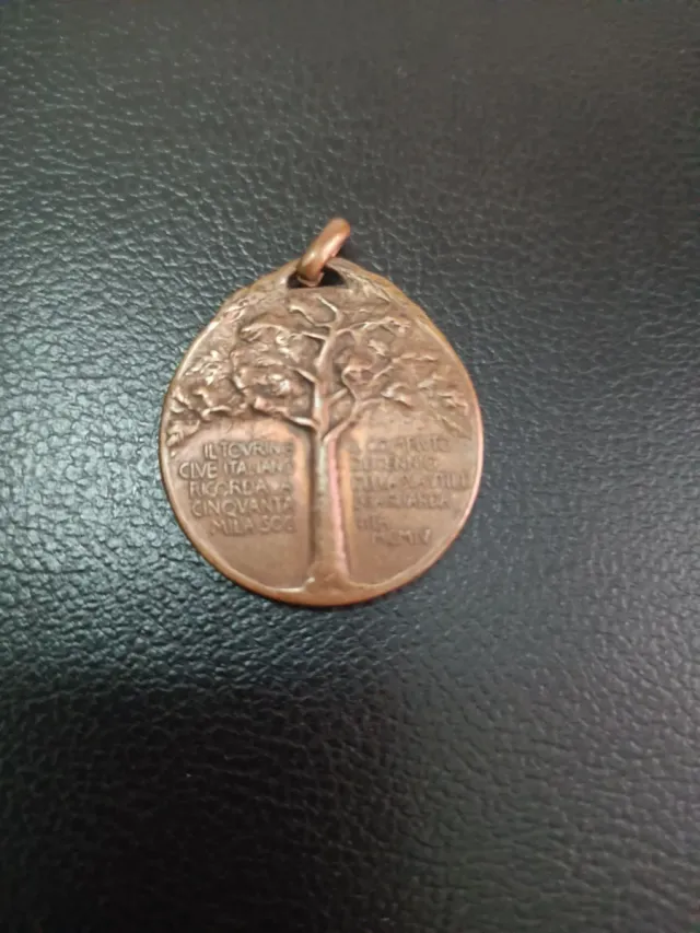 Medaglia commemorativa albero della vita