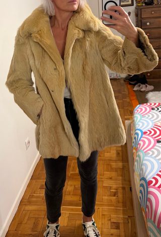 Chaquetón de pieles