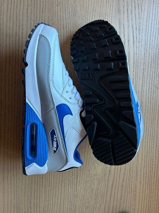 Nike Air Max 90 Azul Gris Blanco