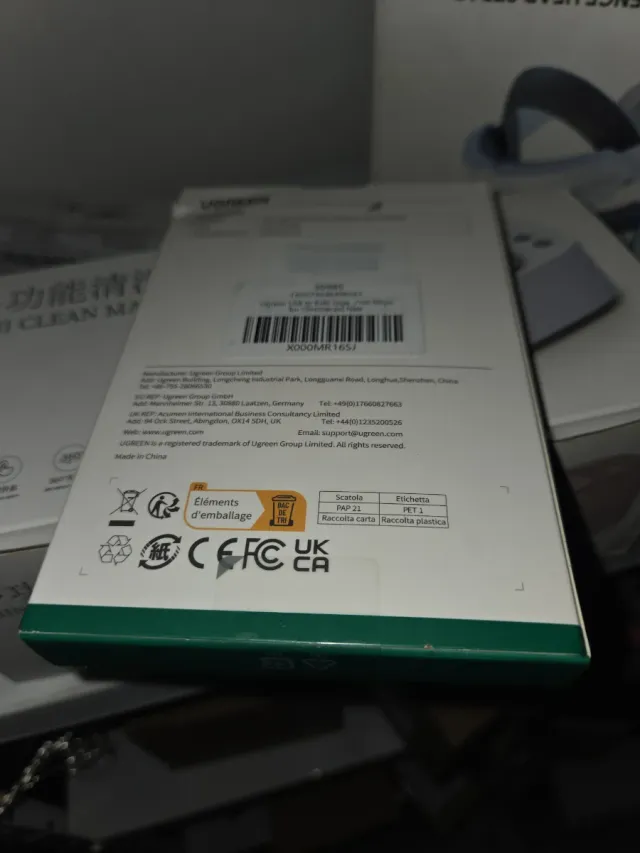 Adaptador Ethernet Micro USB a 100Mbps