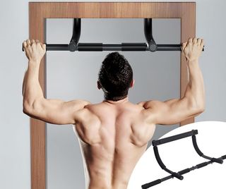 Barra dominadas puerta multifuncional