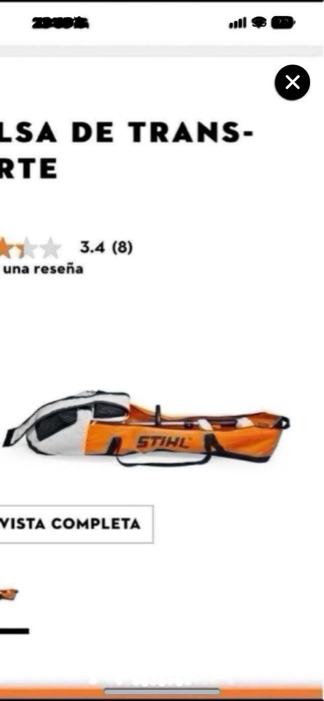 Bolsa Transporte Stihl KM - Nueva