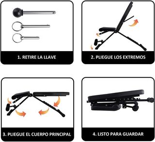 BANCO DE MUSCULACION NEGRO