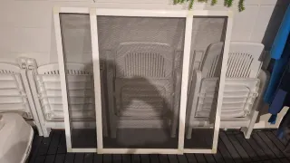 Mosquitera aluminio para ventana corredera