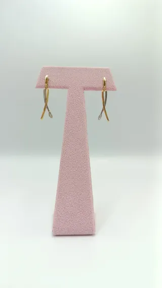 Pendientes oro de oro de 18kt.
