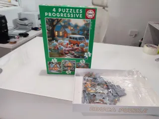 Puzzle Educa 4 Puzzles Progresivos