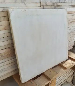 Mármol blanco 40x37 cm lozas suelo