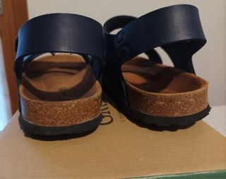 Sandali Ragazzo Blu e Marroni