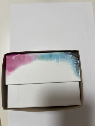 Reloj NOWLEY Azul y blanco. resistente al agua!