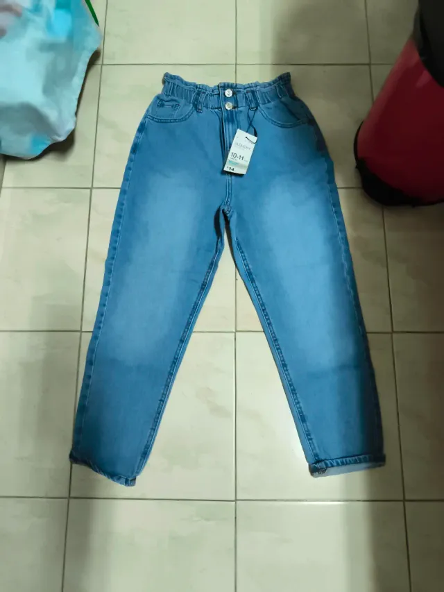 Vaqueros niña talla 10-11