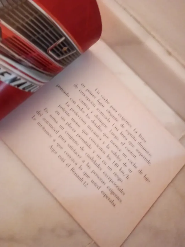 Catálogo Publicidad Renault 12