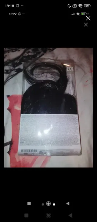 Peluca Miércoles Adams nueva